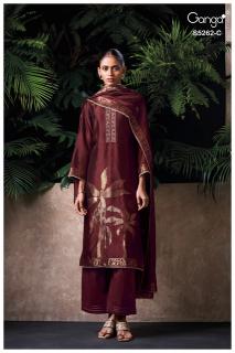 Ganga myren 5262 dress material wholesale in india